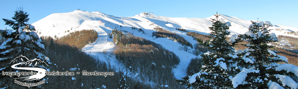 Panorama da Selletta su Skiarea Abetone-Ovovia