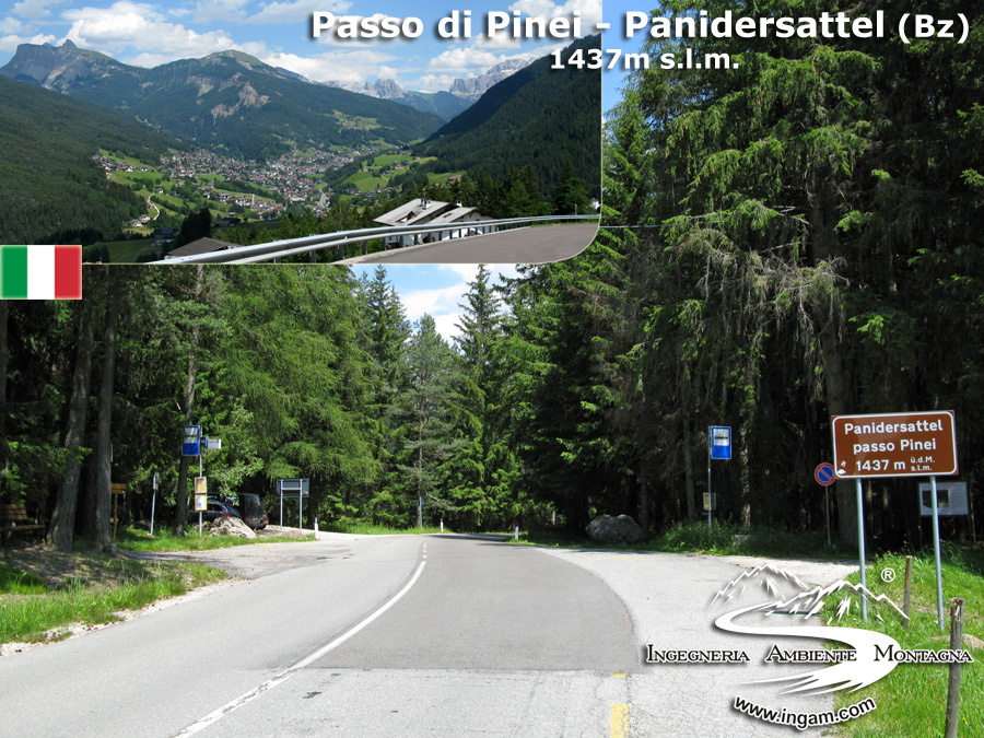 Passo di Pinei - Panidersattel