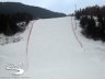 Vista tratto terminale pista Stelvio a Bormio 