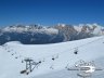 Seggiovia Col de Valvacin - Sfondo gruppo Catinaccio