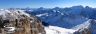 Vista dal Sas Pordoi sulle Dolomiti venete 