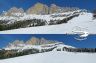 Skiarea Carezza - Panorami su gruppo Roda di Vael 2800m