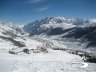 Stazione intermedia cabinovia - Vista su Livigno