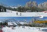 Panorama da Pian Pecei - Arrivo seggiovia Ciampedie-Campo Scuola