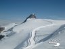 Vista sul Piccolo Cervino 3880m da Gobba Rollin