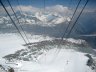 Vista dall´arrivo della funivia al Piccolo Cervino 3880m 