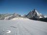 Plateau Rosà Testa Grigia 3480m - In sfondo il Cervino 4478m