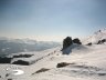 Vista sull'area sciistica del Cimoncino - In sfondo il crinale del Corno alle Scale