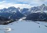 Discesa Helm-Sexten - Vista su Sextner Dolomiten