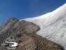 Costone e ghiacciaio su Punta Penia