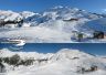 Alp da Munt 2200m - Campo scuola e panorama Minschuns 2520m