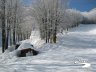 Vista dello skilift e arrivo pista principale