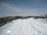 Tracciato sommitale fra l´arrivo dello skilift e il Monte Falco