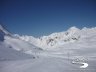 Discesa dal ghiacciaio verso Bella Vista