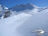 Discesa Tre Potenze fra candidi pendii innevati