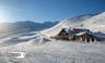 Stazione intermedia Rifugio Plantapatsch al tramonto